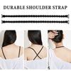 1 Pair Women Shoulder Strap Adjustable Sexy Lace Bra Chain Shoulder Chain Replacement