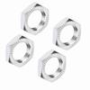 Aluminum Alloy    Wheel Nuts 17mm Spanner for 1Celsius8 RC Car Accessory (Silver)