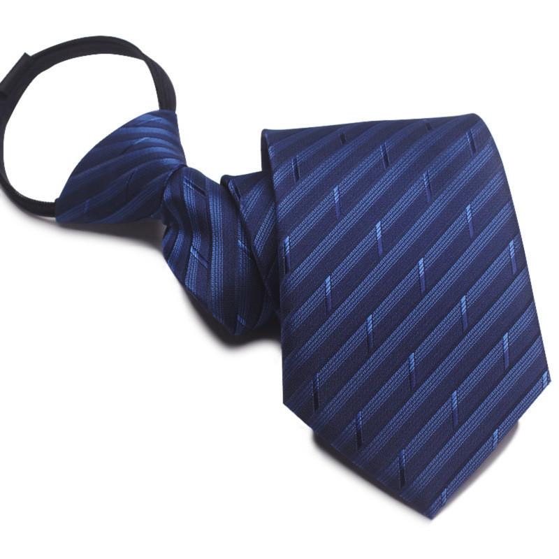 Mens Business Polyester Tie With Arrow Design And Zipper Closure For Office