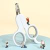 Simple Cat Nail Knife with LED Light Blood Thread Nail Clipper Double Light Pet Nail Clipper Cleaning Tool