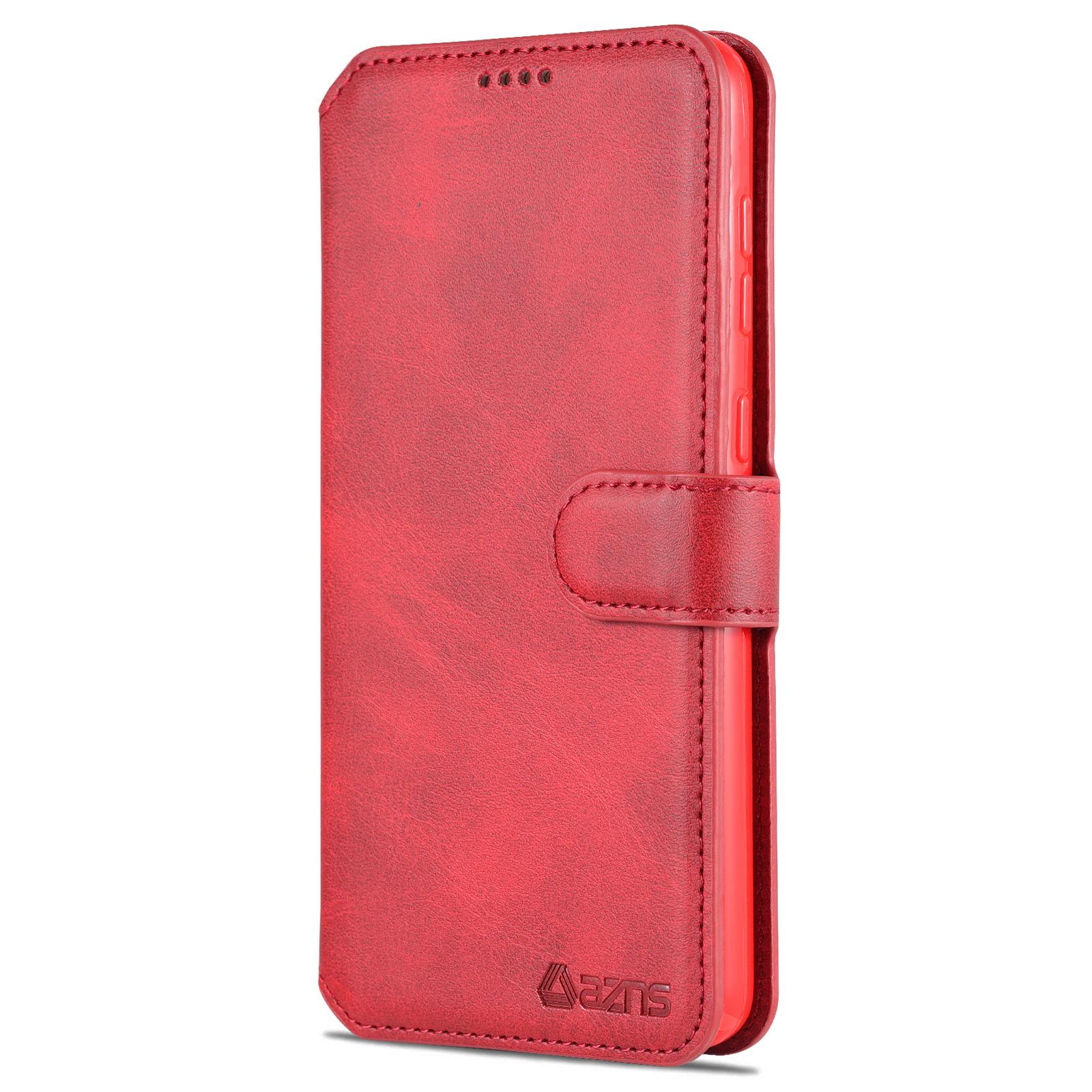 Red PU Leather