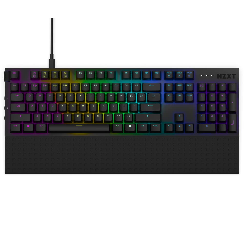 

NZXT FUNCTION Gaming Keyboard Black KB589 KB-1FSUS-BR чорний