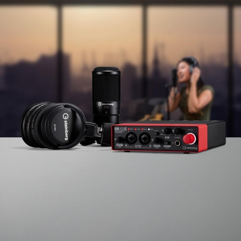 Steinberg Ur22c Rd recoRding Pack Usb Audio Interface Ur22cRdrPack