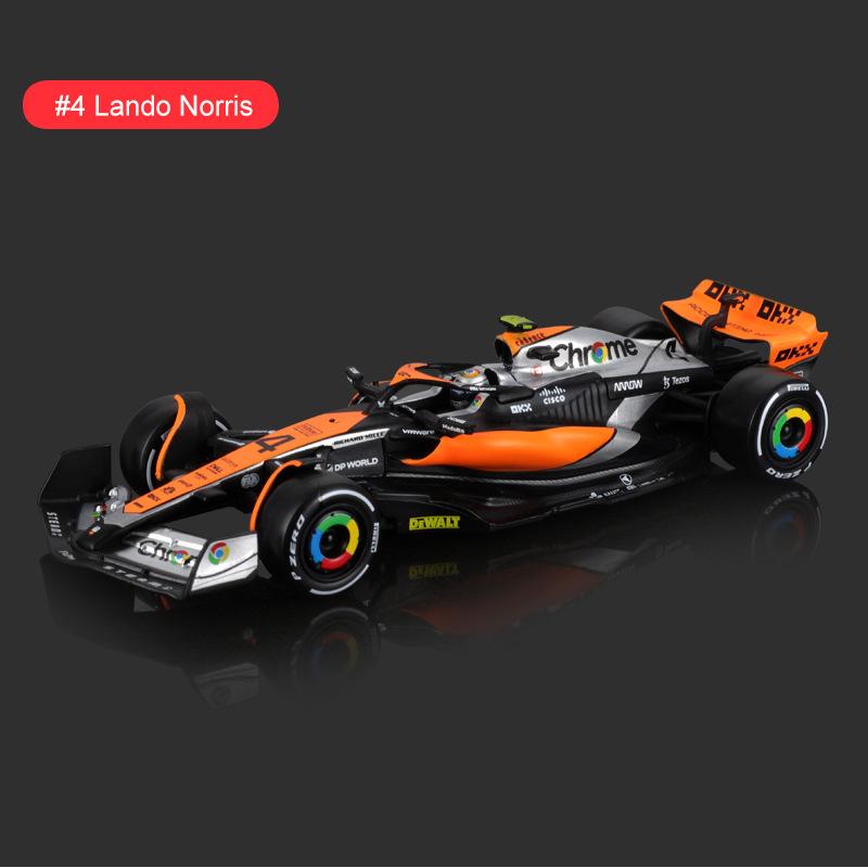 Bburago 1:43 McLaren F1 MCL60 2023 Alloy Race Car Model