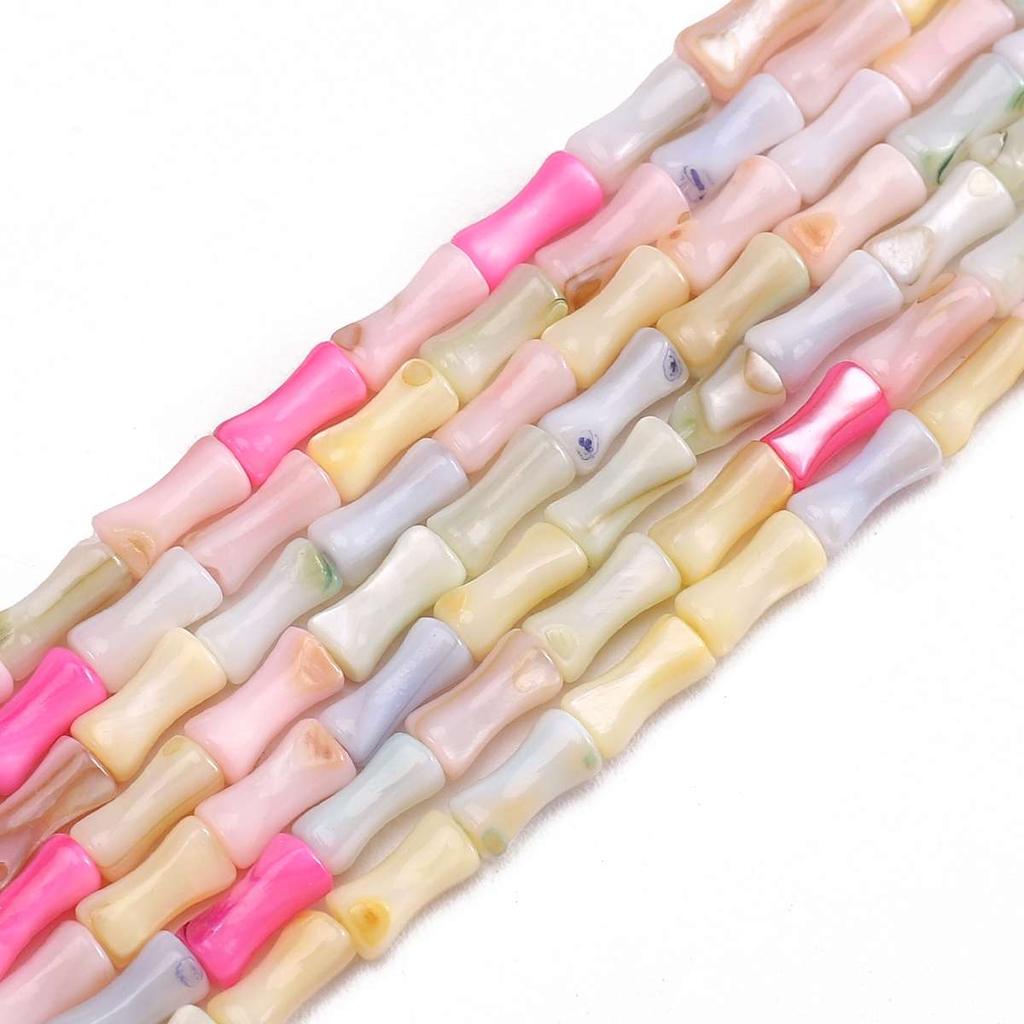 Natural Seashell Moon Round Star Beads For DIY Necklace Bracelet Earrings Jewelry Making