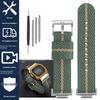 16mm Nylon Strap for Casio DW5600 GWM5610 GA110 GA2100 GA-700 Men's Outdoor Sports Watch Band Modified Metal Adapter Accessories