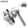 16Mm/20Mm/25Mm/30Mm Cabinet Cam Lock Cabinet Door Padlock Zinc Alloy Keyless Mechanical Door Lock Security Mailbox Lock