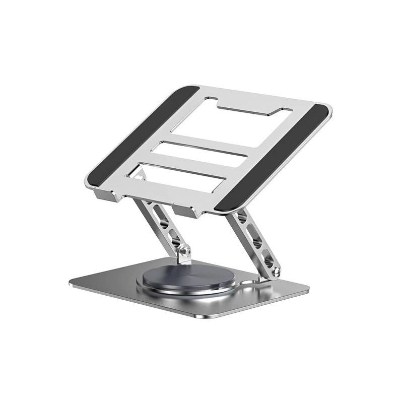 Rotatable Adjustable Metal Laptop Stand with Cooling and Height Adjustment for Gaming