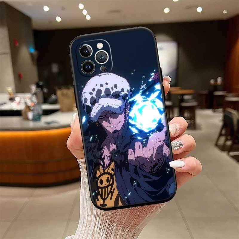 Art One Piece Law Case for Samsung Note 20 10 S25 Plus Ultra Lite FE M20 M21 M30 M31 M51 A11 A26 A51 A52 A53 A56 A70 A71 A72 A73