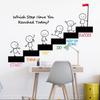 PVC Inspirational Wall Sticker Motivational Quote Adhesive Decal For Workspaces School Classroom Decors Easy Application