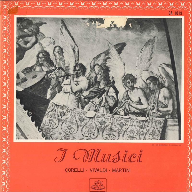 

LP Record I MUSICI Corelli Vivaldi Martini CA1019 ANGEL Japan Classical Used
