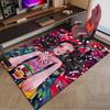 Vibrant Anime Characters Carpet, Chair Rug,Rug for Office Bedroom Living Rooms, Doormat Decor Fan Gift Christmas Gift