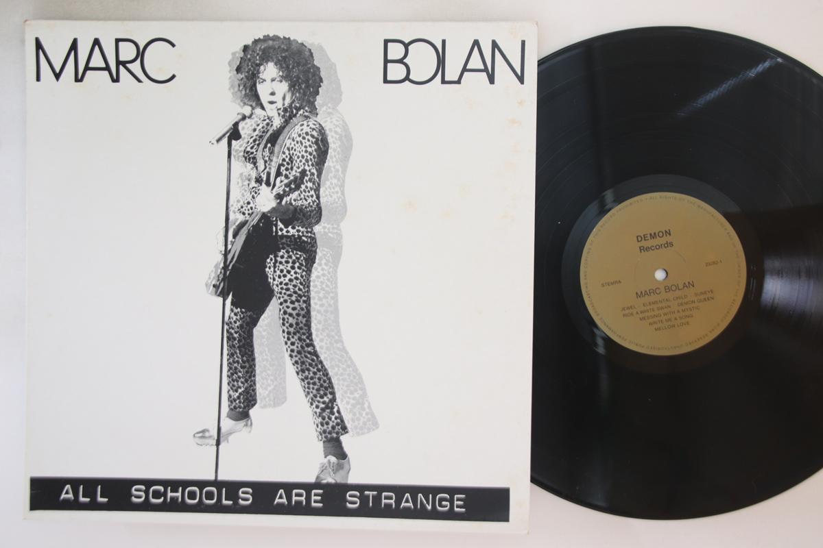 

LP Record MARC BOLAN - All Schools Are Strange 23282 DEMON Netherland Rock Used