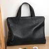 SCHWARZETIENNE Men's Genuine Leather Business Laptop Briefcase