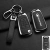 Alloy Auto Key Fob Cover Case Fit For Great Wall Haval Series Hover Series Wingle 5 6 H3 H5 H6 Series H1 Series H3 C30 C50 M4 3Buttons Housing Bag