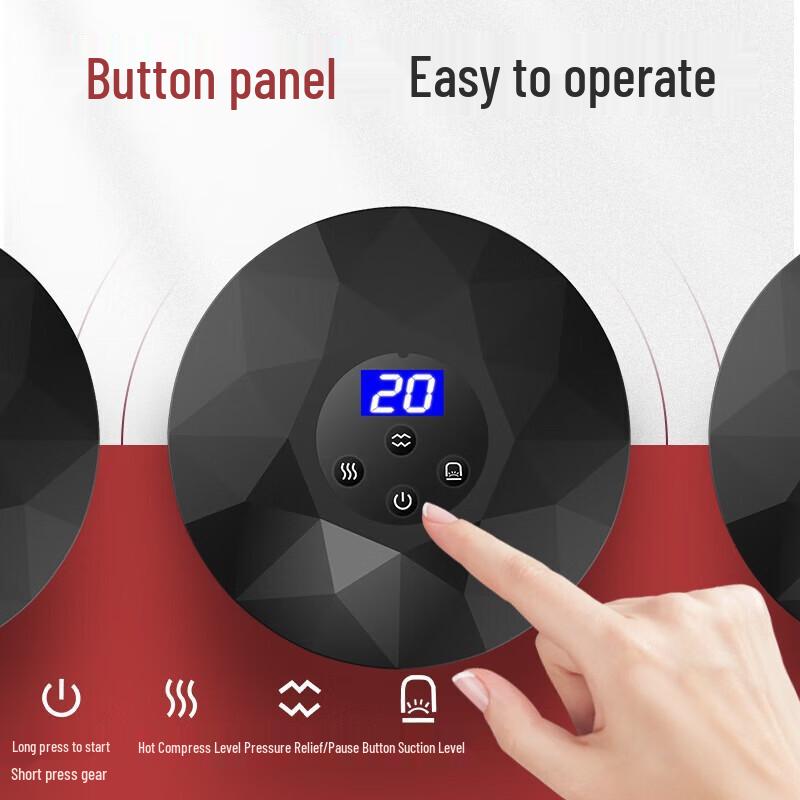 MEEEGOU Portable Cupping and Scraping Massager