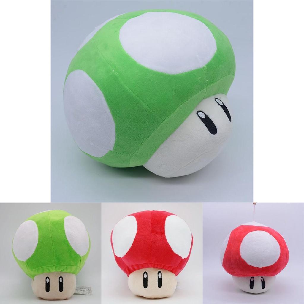 Adorable Peluche de Super Mario Muñeco Hongo En Diseños Coloridos Para la Alegría de los Niños