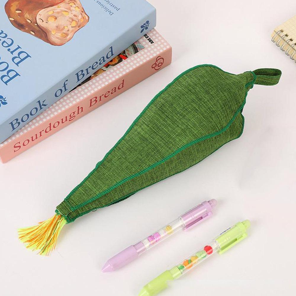 

New Corn Shape Pen Bag Large Capacity Multifunctional Pencil Case Stationery Storing Bag Gift