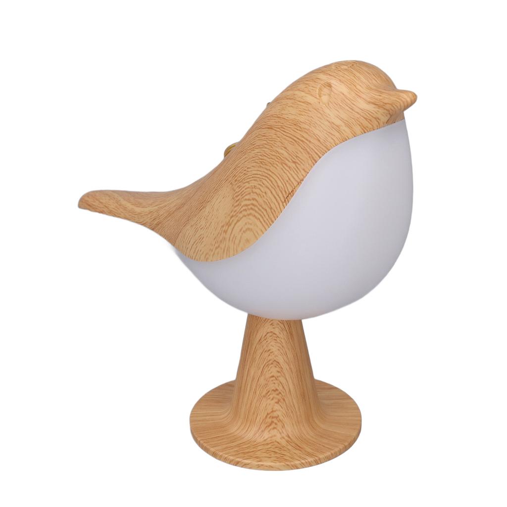 Small Bird Table Lamp Touch Control 3 Color Mode Dimmable USB Rechargeable Cordless Desk Light for B