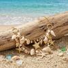 Bohemian Starfish Shell Beaded Necklace for Women - Multi-layer Beach Vacation Accessory