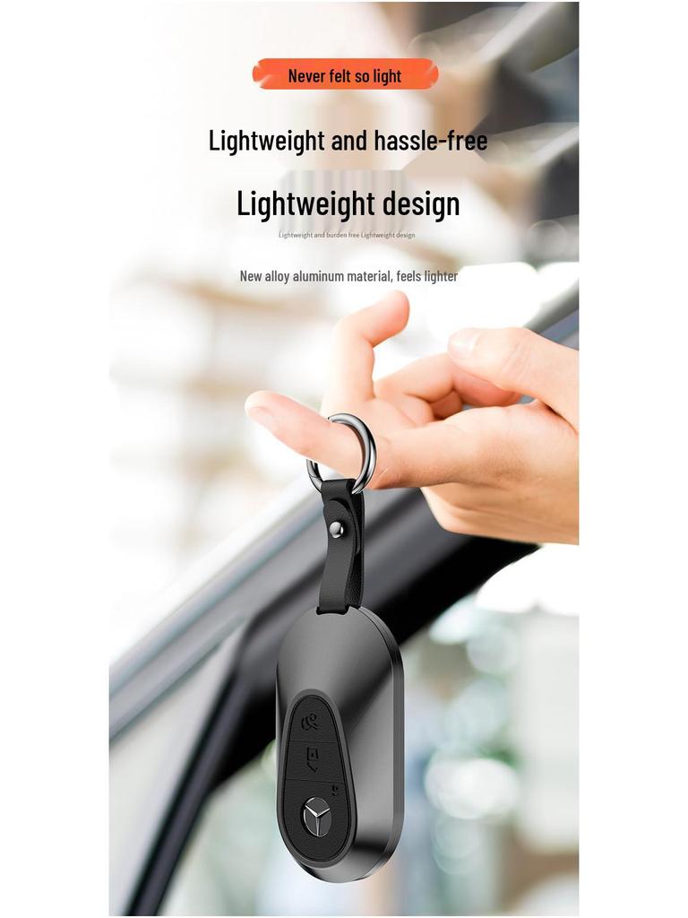 Mercedes-Benz Key Case for 23 Models: New C-Class (C200L/C260L) & S-Class (S400L/S450L/e300)