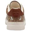 Coach Peanuts X  Leather Snoopy Print Round Toe Lace-Up Low-Top Sneakers Women sneakers Brown CBZ77-TN2