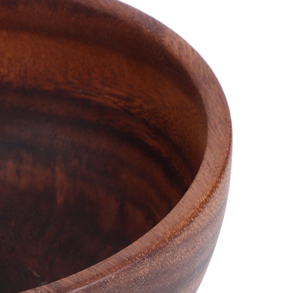 16x7cm Holz Schüssel Lebensmittel Salat Container Obst Nudeln Reis Esszimmer Schüssel Küche Utensilien Geschirr