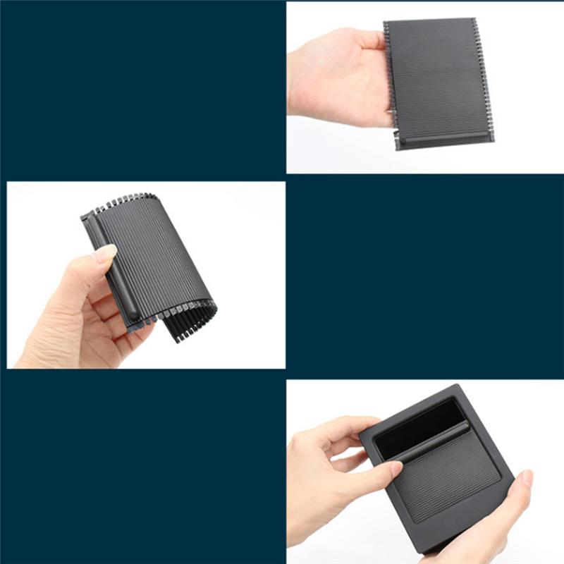 Car Center Console Water Cup Holder Sliding Roller Blind 51168159698 For BMW 5 Series E39 1995-2002-A87Q