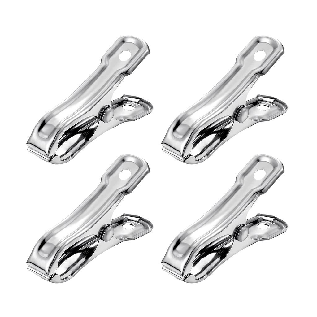 Heavy Duty Stainless Steel Garden Clips for Securing Greenhouse Shade Cloths Clips Netting Cover Clamps 40/120pcs