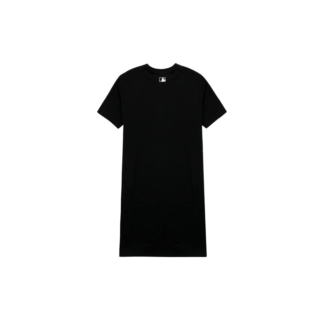 New MLB Short Sleeved Dresses Women's Black 3FOPB0233-50BKS