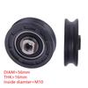 Applicable To Elevator Door Hanging Wheel No.3201.05.0032/ Diameter 56Mm Thickness 16Mm Inside Diameter M10