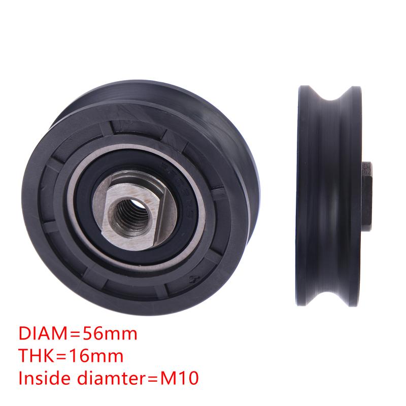 Applicable To Elevator Door Hanging Wheel No.3201.05.0032/ Diameter 56Mm Thickness 16Mm Inside Diameter M10