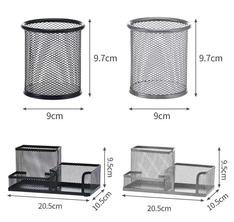 Multifunctional Pen Holder Desktop Accessories Stationery Organizer Office Accessories Pen Bucket Office Supplies Stationery Girl Heart