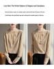 Korean Elegant Lace Crochet Round Neck Velvet-Enhanced Top with Pearl Details - Women's Thick Knit Inner Sweater