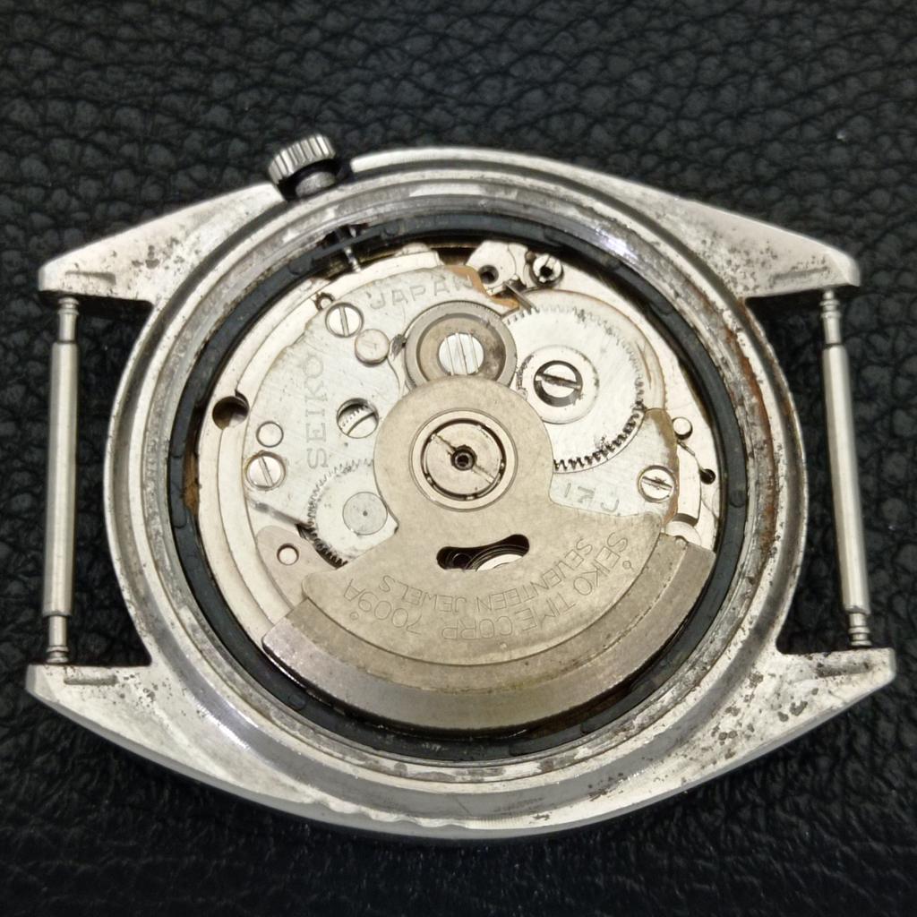 JAPAN VINTAGE SEIKO 5 AUTOMATIC 7009A MENS ORIGINAL DIAL WATCH a500791-5 R154-a500791