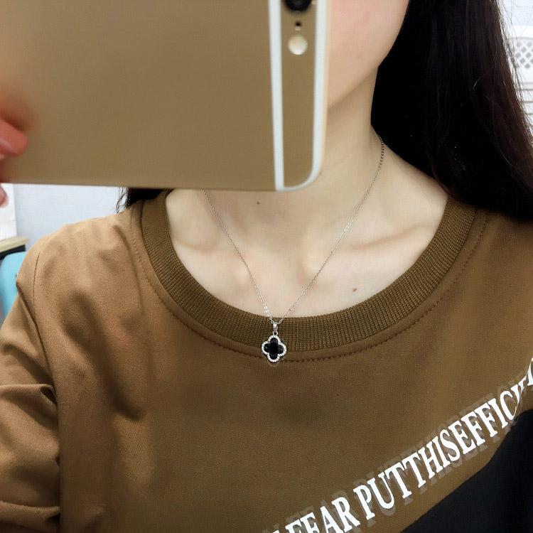 Simple Color Stitching T-shirt Slim Fashion Letter Printing Thin Sweater Spring Korean Women's Sweatshirt