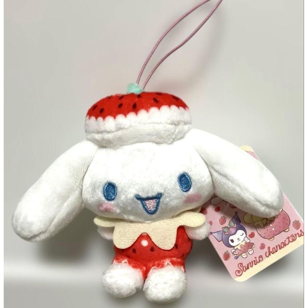 Cinnamoroll strawberry milk melt mascot