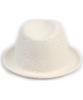 Yunibeosyeolkemiseuteuli Punk Simple White Summer Fedora