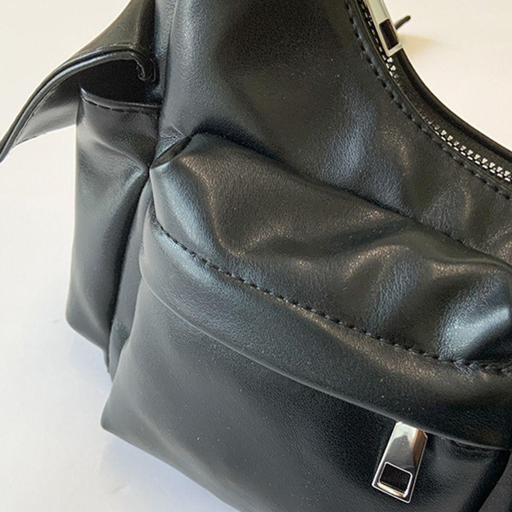 Y2K Armpit Bag Spicy Girl MotorcycleBag Trend Locomotive Pack  Streetwear