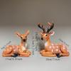 Elegant Deer Couple Desk and TV Cabinet Ornament, Party or Gift Decor