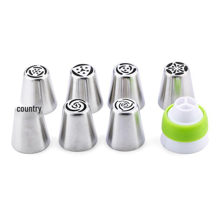 304 Stainless Steel Russian Piping Tips Set for Cookie and Dessert Baking