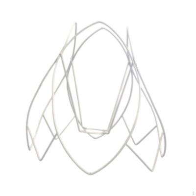  Abat-jour de Plafonnier Cage de Lampe Cadre Pendentif Élégant DIY pour