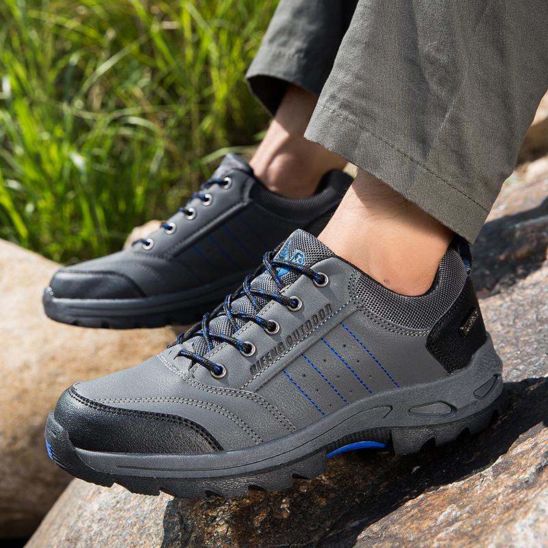 Pantofi de exterior pentru drumeții în aer liber Călătorii în aer liber Pantofi de drumeție Pantofi respirabili pentru bărbați Tălpi anti-alunecare rezistente la uzură Interioară confortabilă Respirabilă
