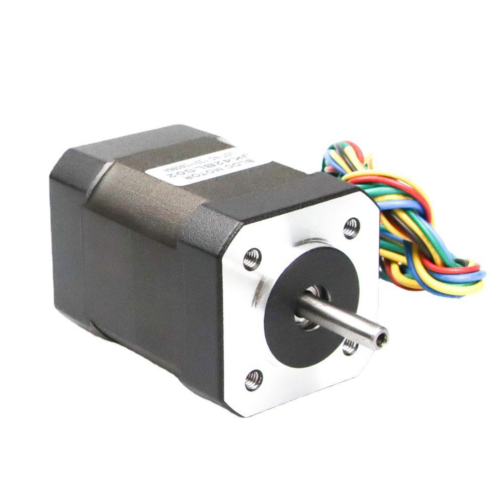 42 57 Hollow Shaft Stepper Motor with Stainless Steel Vacuum Wire Drawing and Uniform Coating - DC Brushless