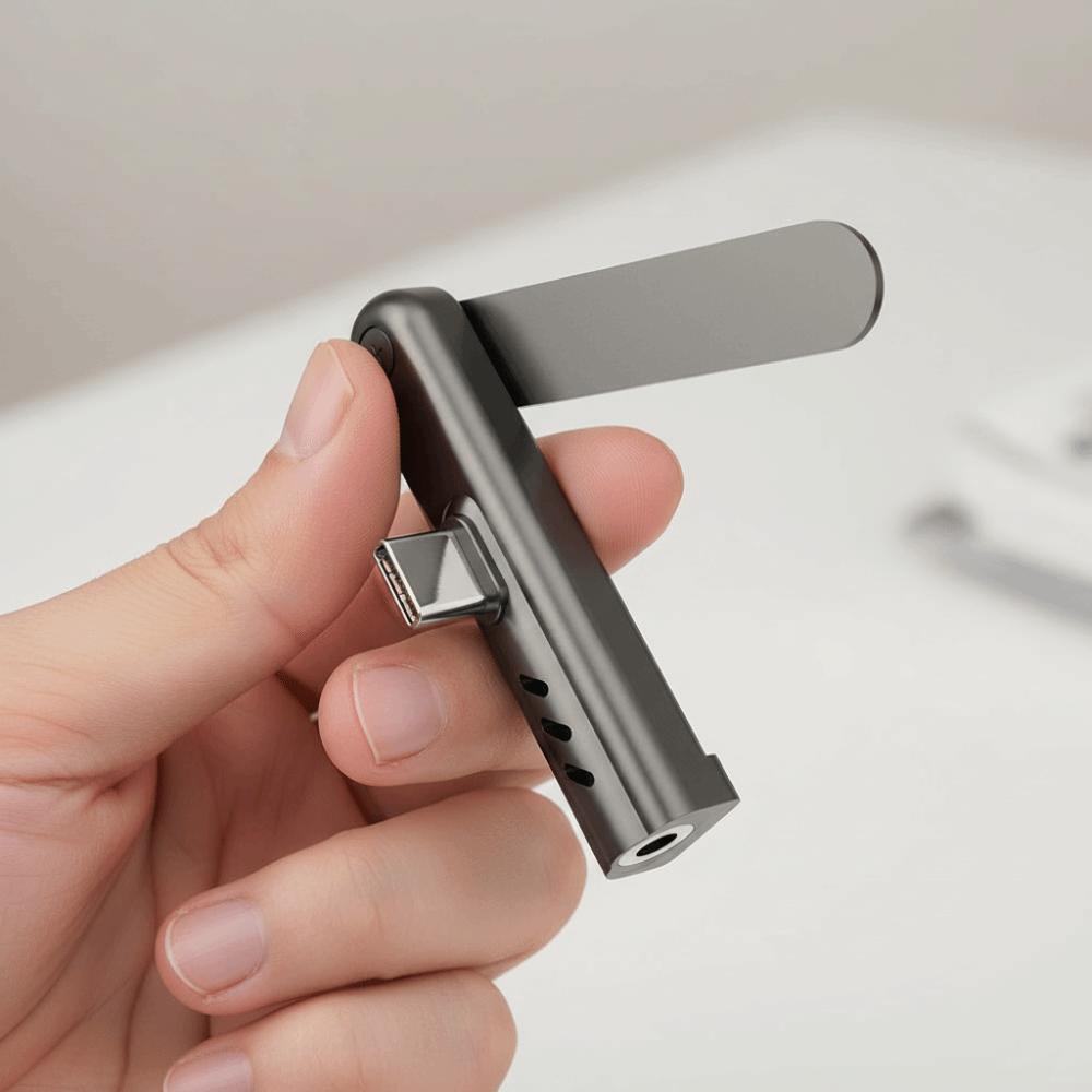 Fast Power Delivery Type C Adapter Rotating 360 Bracket Fast Charging Adapter For Tablets