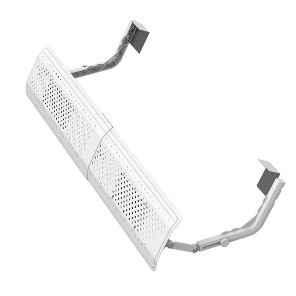 Home Use Air Conditioning Vent Deflector for Wall Mounted Units Adjustable Length and Angle Air Conditioner Windshield