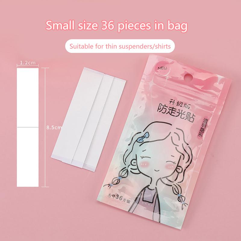 

50/36 шт. прозрачная двухсторонняя лента для одежды, тела, кожи, анти-воздействие наклейка