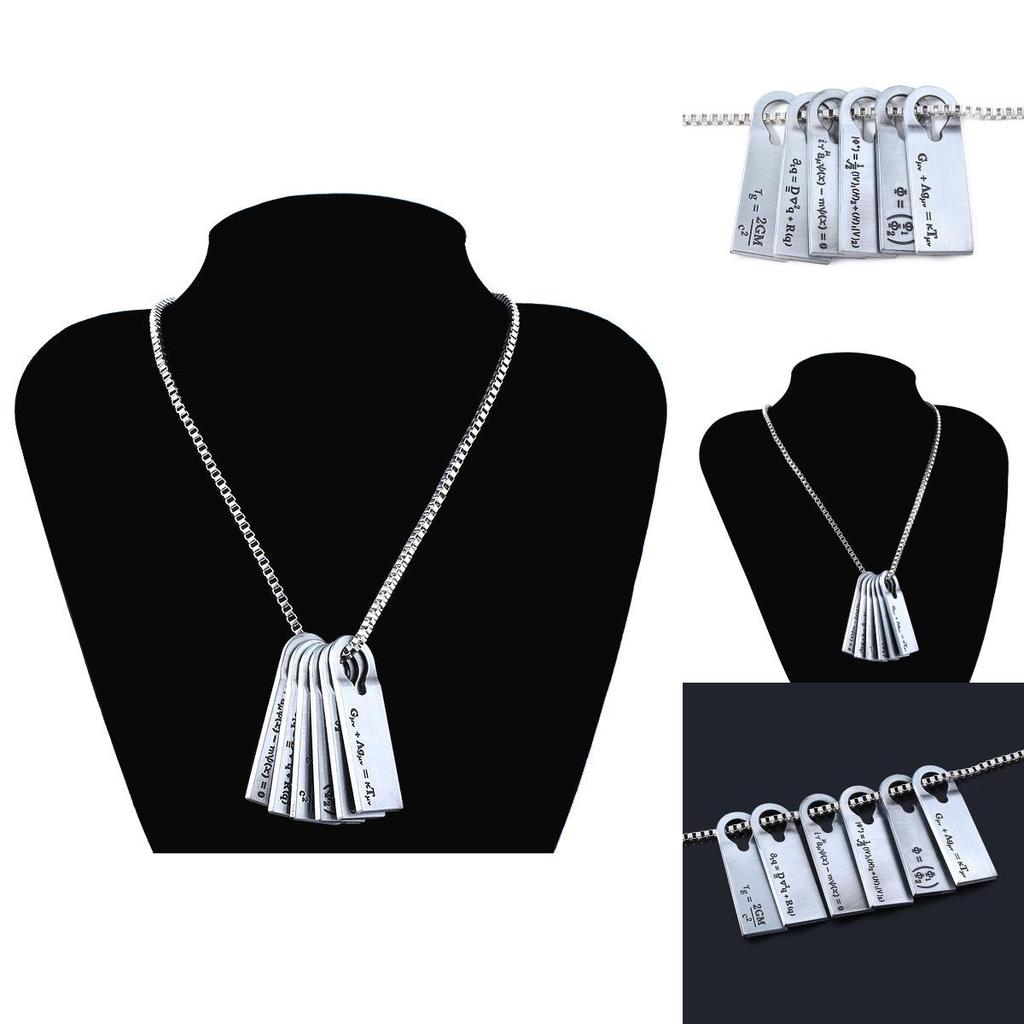 Death Stranding Chemical Physical Equations Alloy Retro Necklace Pendant For Cosplay Fans