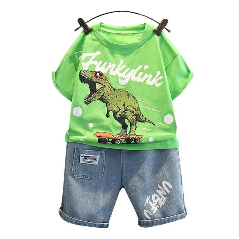 Summer Suit for Boys Short Sleeved Two-piece for Children
