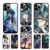 Xiao Genshin Impact Phone Case for iPhone 17 Air 15 16 11 12 13 14 Pro Max Plus Coque Fundas Shell